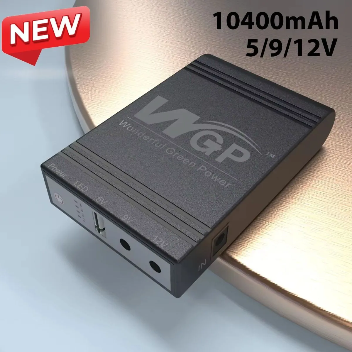 New WGP Mini UPS 10400mAh (5V/9V/12V) - Router & ONU ব্যাকআপ